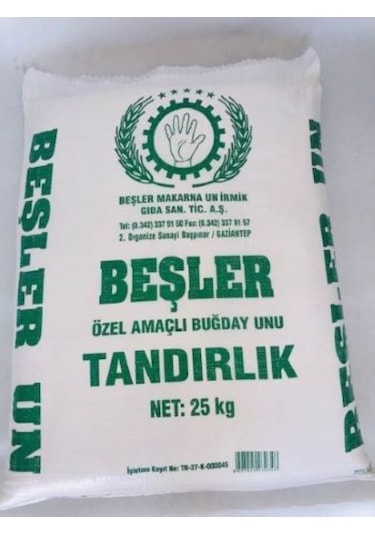 Beşler Un Tandırlık Un 25 KG