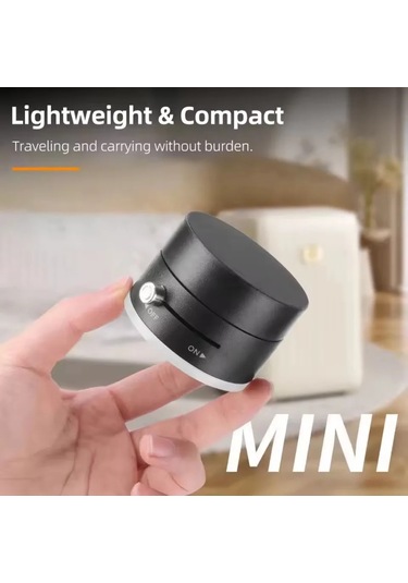 Mini Çift Taraflı Vakumlu Manyetik Araç Telefon Tutucu Çok Gri Siyah