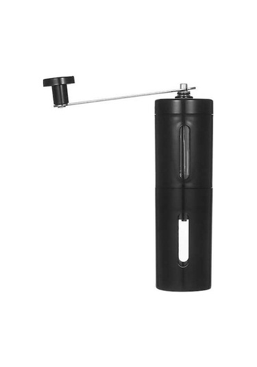 Ulzyvf Portatif Kahve Değirmeni - Seramik Diskli, French Press & Espresso İçin Seramik Diskli Ayarlanabilir Manuel Kahve Değirmeni - Siyah Siyah