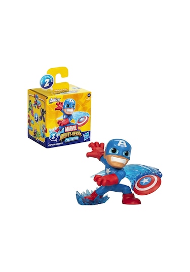 Avengers Mighty Verse Aksiyon Figürleri Captain America G0069-g0095