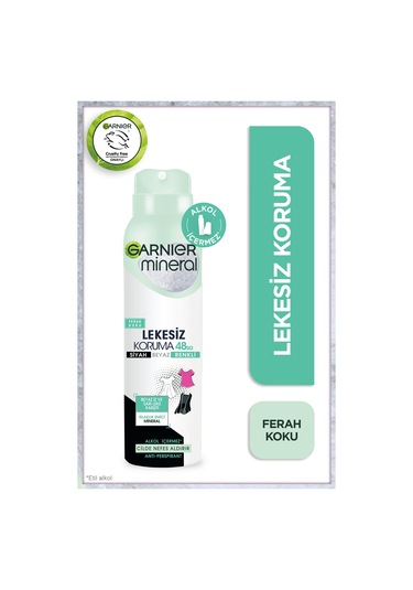 Garnier Mineral Lekesiz Koruma Kadın Sprey Deodorant 150 ML