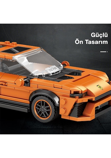 Reobrix Creator 690 Lamborghini Urus Suv Araba Yaratıcı Yapı Blok Seti Building Blocks - 408 Parça