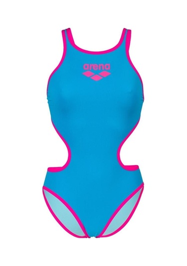 Arena Bayan Antrenman Mayo W One Bıglogo One Pıece 001198890 Yzm Mavi - Pembe