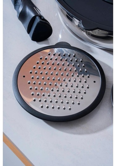 Acar Mars 12 Parça Çelik Tencere Seti Krt-08620 Siyah