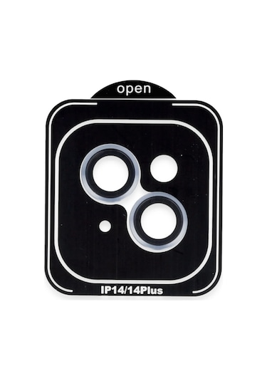 Cosmotex Joko Apple, Uyumlu iPhone 14 Pvd Metal Kamera Lens - Mavi