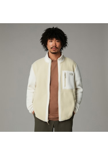 The North Face Yumiori Full Zipped Erkek Krem Polar Üst Nf0a883rfr01 Krem