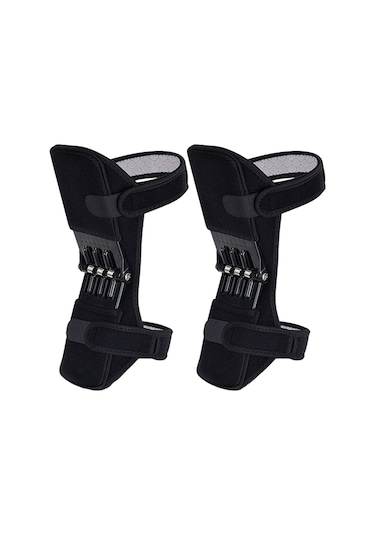 1 Çift Diz Eklemi Spor Güçlendirici Diz Tırmanma Koruma Desteği Dişli Fitness Diz Pedleri Çok Renkli