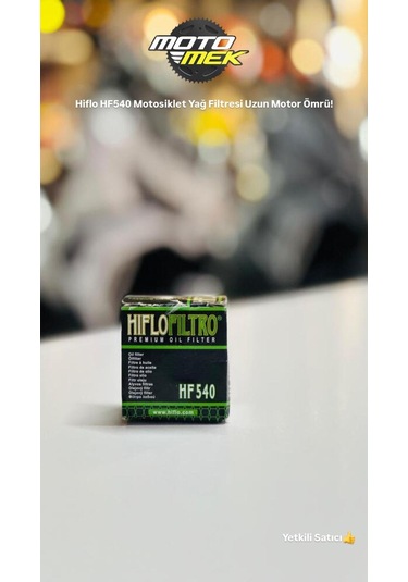 Yamaha Ys 125 Hiflo Hf540 Motosiklet Yağ Filtresi Yüksek Performans, Uzun Motor Ömrü