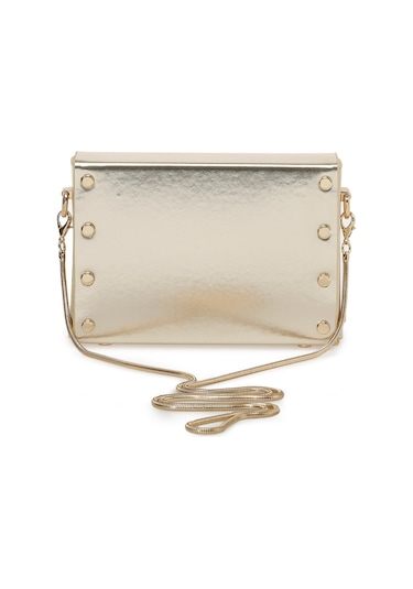 Nine West Boxy 4pr Altın Kadın Clutch 000000000101924301 Altın