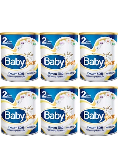 Baby Goat 2 Devam Sütü 400 G 6 Adet