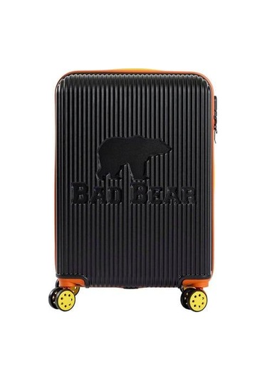 Bad Bear Logo Suitcase 23.01.80.002s Siyah Orta Boy Valiz 64lt Siyah