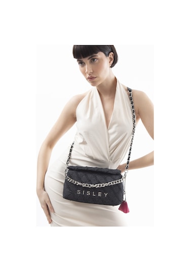 Sisley Kadın Çapraz Çantası C.sly 082 Siyah