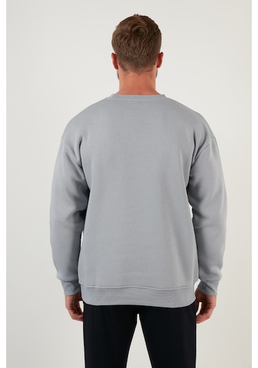 Buratti Erkek Sweat 5905255 Açık Gri Açık Gri