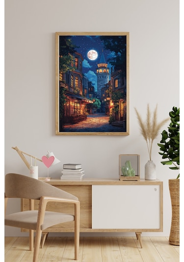 Anatolian 500 Parçalık Puzzle - Dolunayda Galata 3643