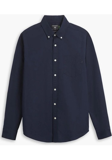 Dockers T3 Oxford Slım Navy Blazer Erkek Yeşil Gömlek - A8816
