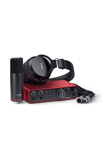 Focusrite Scarlett 2i2 Studio Gen 4 Kayıt Paketi