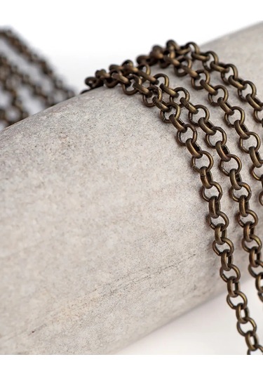 Kafebizu Takı İçin Dekoratif Zincir 3 M / El İşi İçin Zincir... 386193574