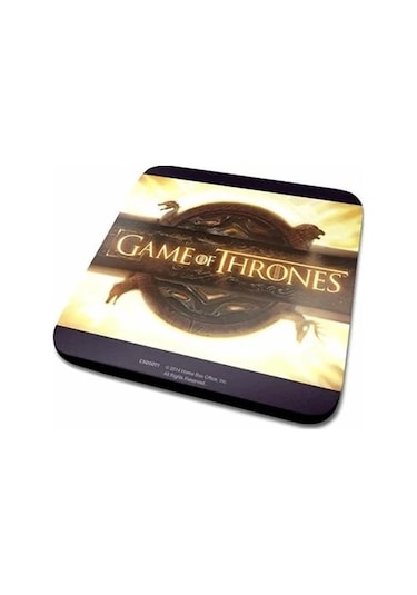 Bardak Altlığı Game Of Thrones Opening Logo Çok Renkli