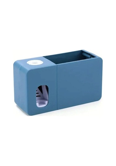 Trendooze Gaojunshop01 Koyu Mavi Hijyenik Diş Macunu Dispanseri Ve Askılık Koyu Mavi