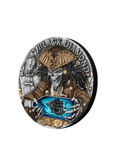 Agakulche Kara Elmas Gümüş Sikke Coin