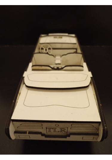 TLR hobi 3d Chevrolet Impala Ahşap Araba Maketi