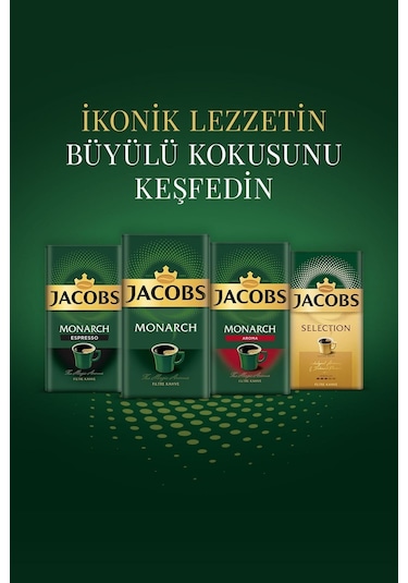 Jacobs Monarch Gold Granül Kahve 3 x 200 G