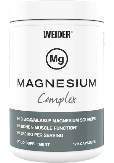 Weider Magnesium, Zma Complex 120 Caps Aromasız