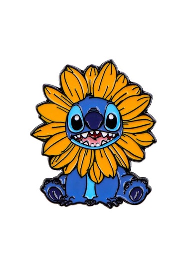 Sevimli Çizgi Film Dikiş Emaye Iğneler Anime Uzaylı Broş Yaful Iğneleri Rozet 7 7 Çok Renkli