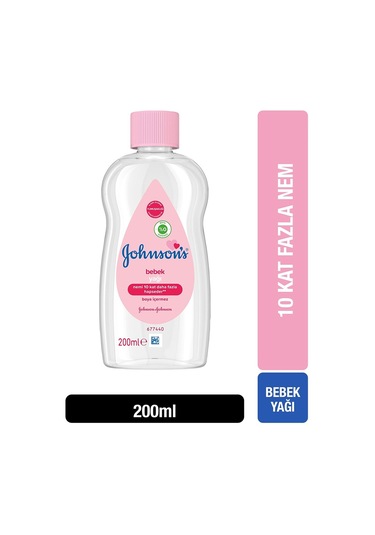 Johnson's Baby Nemlendirici Bebek Yağı 200 ML