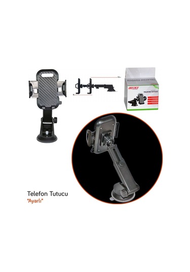 Carub Telefon Tutucu Uzayan Ayarlanabilir Vantuzlu Br5901965
