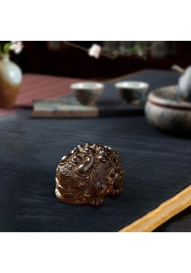 Lijinxu Çay Pet Minyatür Reçine Yaratıcı Çin Çayı Renk-b