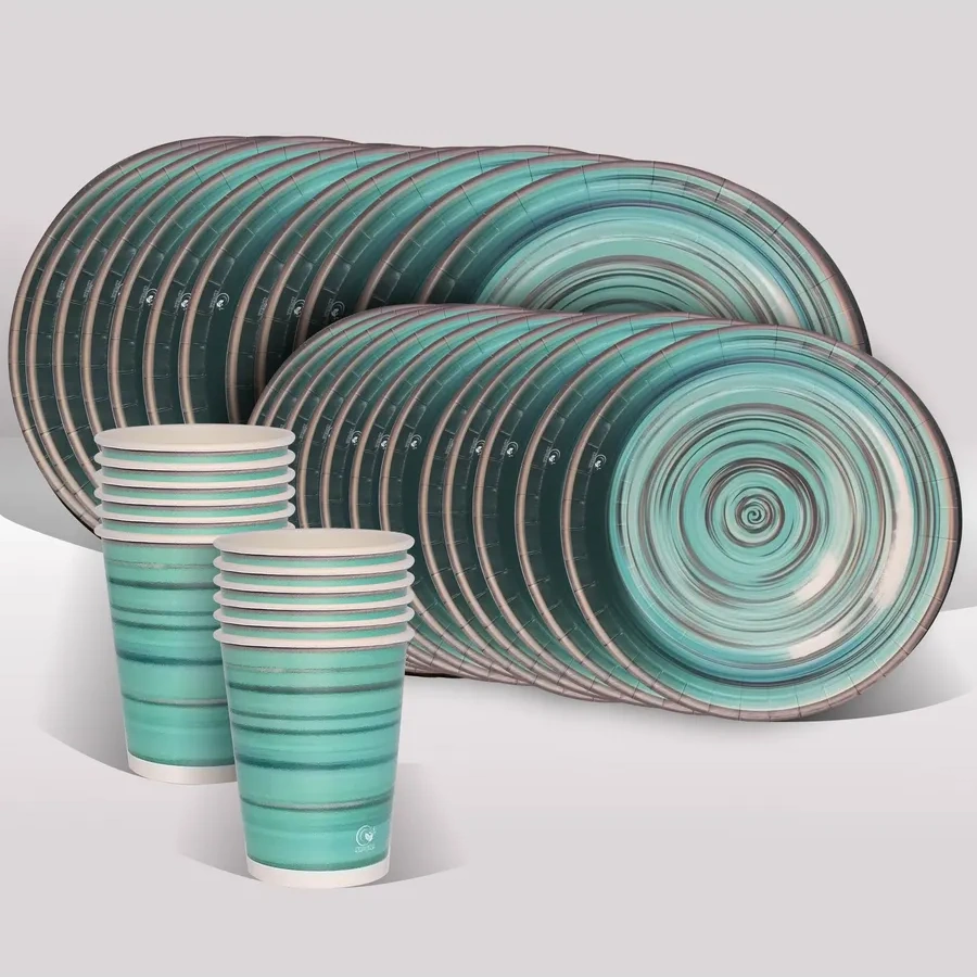 Kartonia Bıryuza Karton Yemek Seti 259500732 30