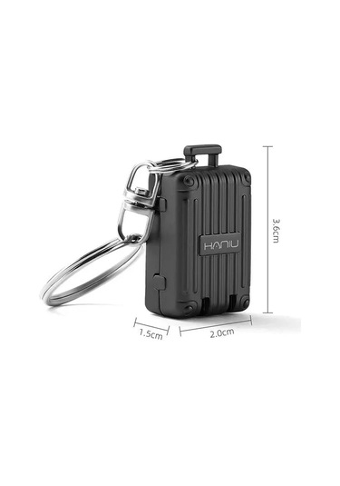 Zarif Bagaj Anahtarlık Katlanabilir Tırnak Kesici Paslanmaz Çelik Tırnak Makası Döner Ayak Tırnağı Tırnak Manikür Giyotin Black