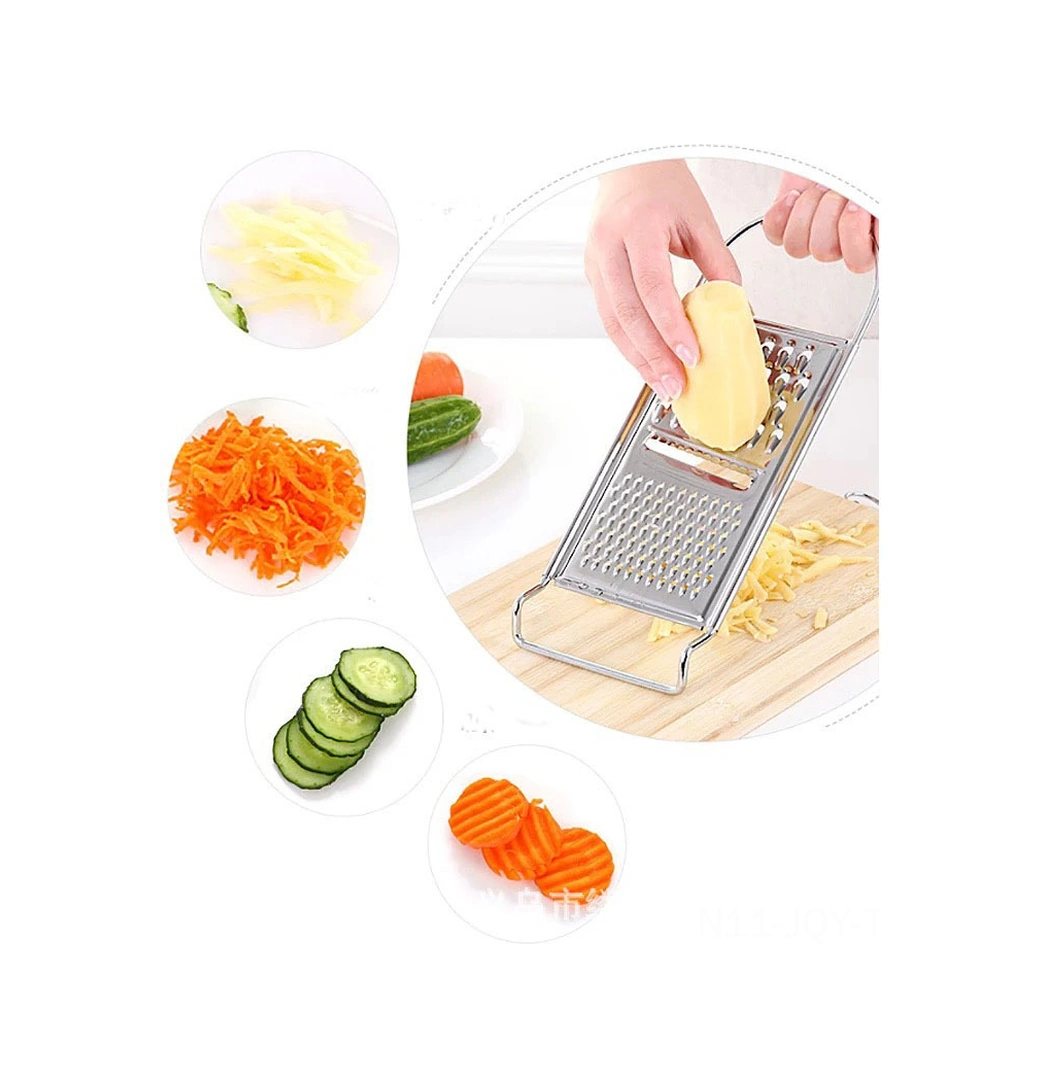 Youmex Ev Kullanıma Çok Fonksiyonlu Paslanmaz Çelik Sebze Dilimleyici, Patates-karrot Kıyma Aleti, Mutfak Hızlı Kesme Gereci 29.8x11.3cm Diğer