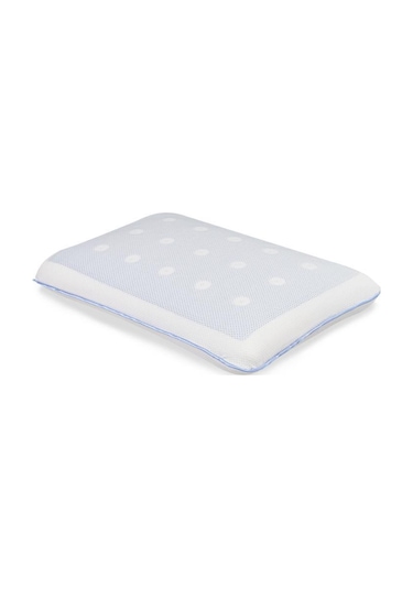 Viscofoam Terletmeyen Hava Kanallı Ortopedik Bebek Yastığı Jelli Hava Kanallı Visco Bebek Yastığı