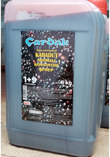 Beyaz Çardak Karadut Konsantre Şurup 6 KG