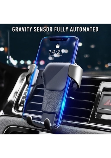 Muduan Araç Telefonu Standı Hava Firar Montaj Klipsi Evrensel Araç Telefonu Tutucu Taşınabilir Siyah Yok Havalandırma Ewk3rj