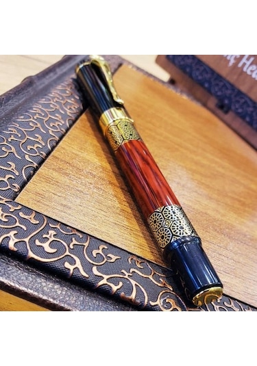 Gold Desenli Metal Roller Kalem 48083355
