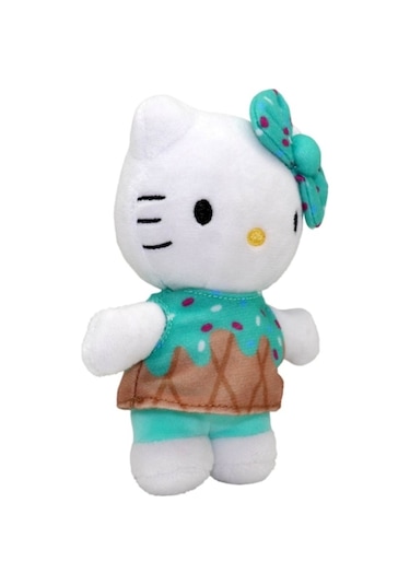 Hello Kitty Kokulu Pelüş 14 Cm Ice Cream Çok Renkli