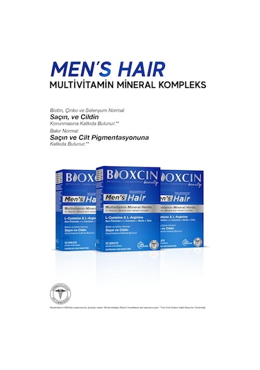 Bioxcin Men's Hair 30 Tablet