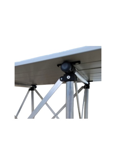 Katlanır Masa Kamp, Bahçe, Balkon, Karavan Ve Tekne İçin Gri