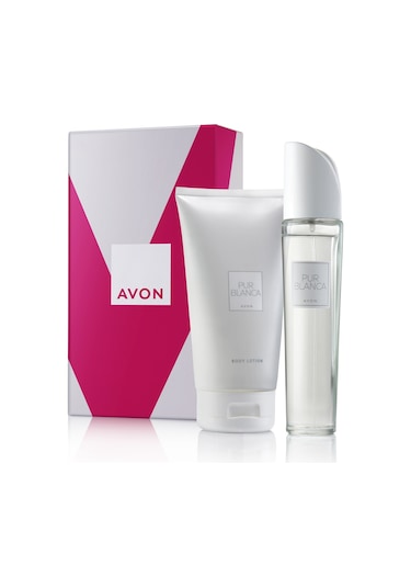 Avon Pur Blanca Kadın Parfüm EDT 50 ML + Vücut Losyonu 150 ML