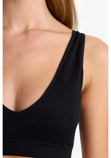 Defacto Çıkarılabilir Pedli Seamles Bra-fall İn Love C1642ax25aubk81 Siyah