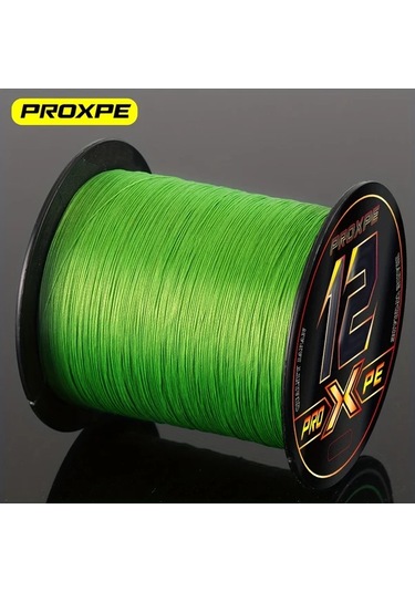 Fochsia Proxpe 12 İplik Örülmüş Yeşil 500m 30lb 1.0 No Tatlı Ve Tuzlu Su Balıkçılık Misinası