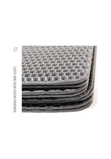 Kedi Kumu Mat Çift Katmanlı Su Geçirmez İdrar Geçirmez Yakalama Mat Kolay Temizlenebilir Pedi Kedi Kedi Tuvaleti Paspası 56426334