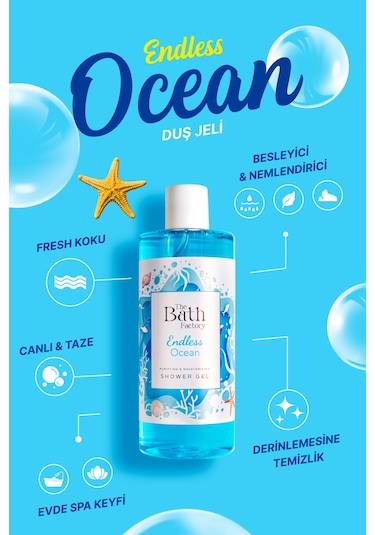 The Bath Factory Okyanus Duş Jeli 400 ML