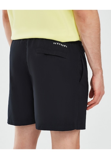 Skechers Swimwear M 5 Inch Swimshort Erkek Siyah Deniz Şortu S211654-001
