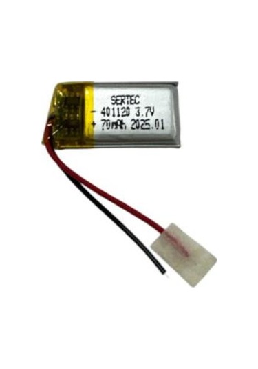 401120 3.7v 70 Mah Li-polymer Pil Devreli/1.5a 770770