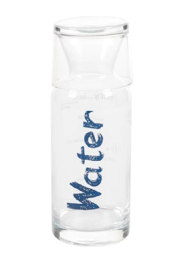 Mudo Home Water Mavi Kapaklı Başucu Sürahisi 700 ML