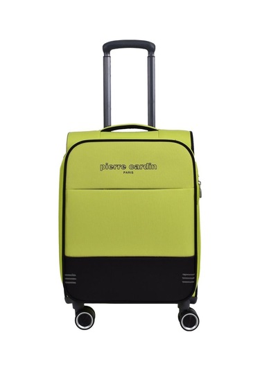Pierre Cardin Ultra Light Hafif Lüx Kumaş Kabin Boy Valiz Lime 04pc8200 Yeşil